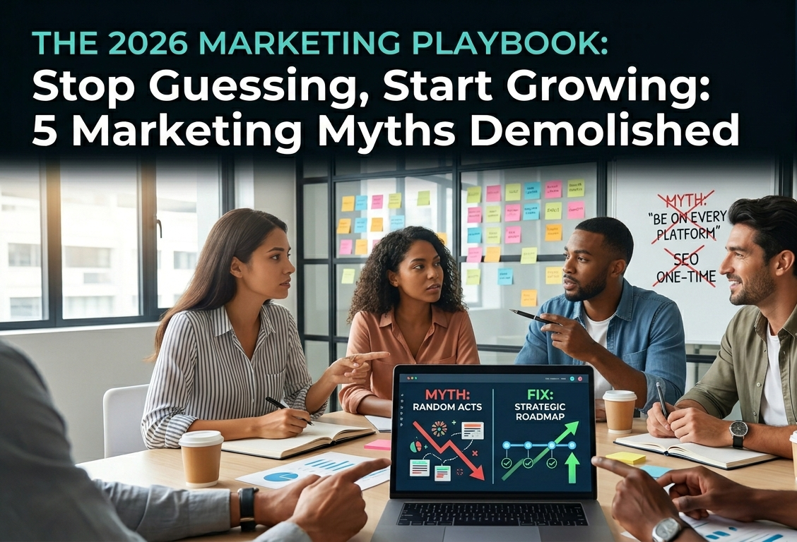 5 Marketing Myths That Are Costing Your Business (And How to Fix Them)